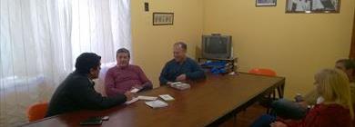 Visita institucional: la Defensoría del Pueblo se reunió con el intendente de Santo Tomé