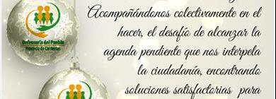 FELIZ NAVIDAD Y PRÓSPERO AÑO NUEVO