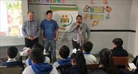 En la Escuela Belgrano: la Defensoría del Pueblo propicio una charla  sobre “Hidroponia”, un sistema de cultivo de hojas en agua